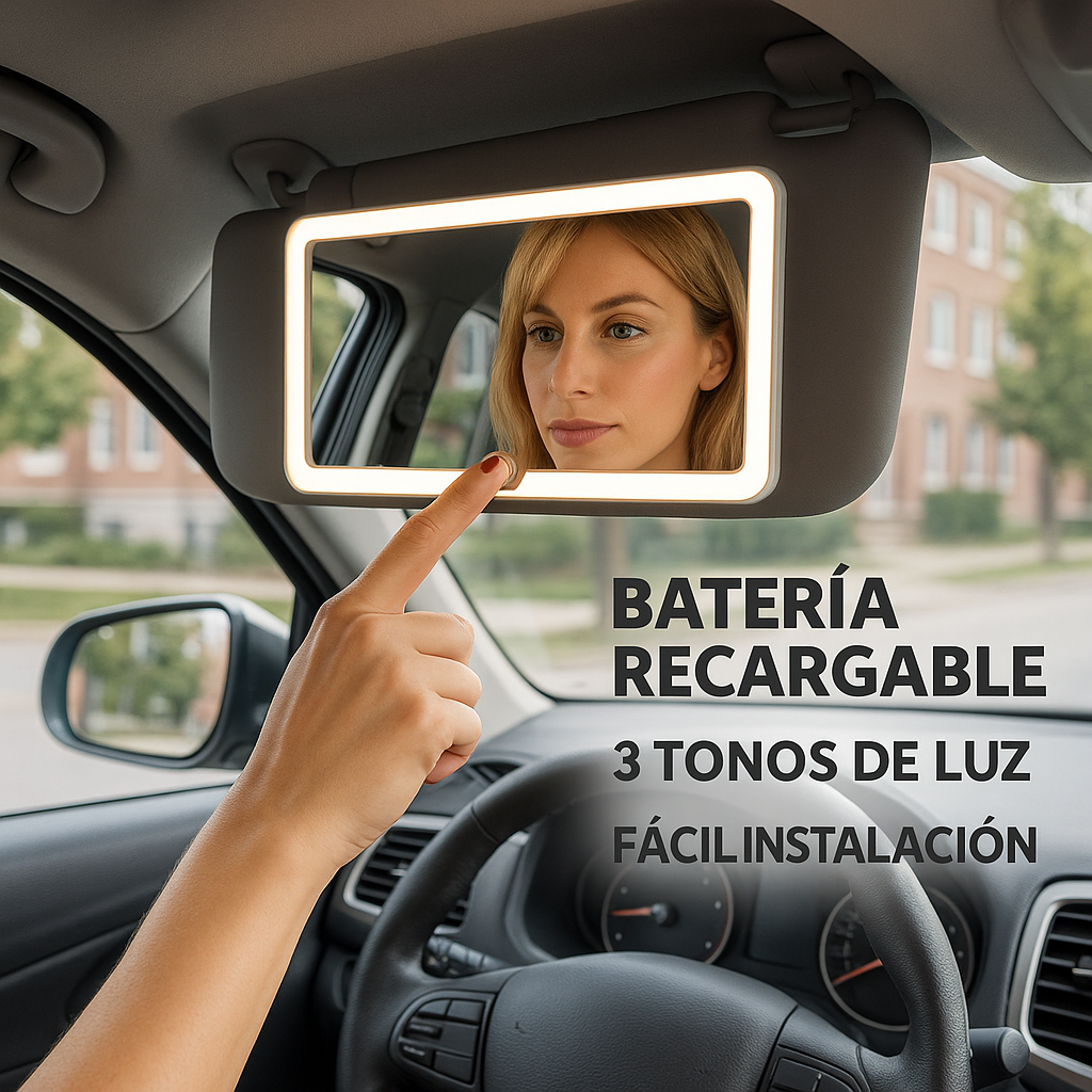 Espejo LED Para carro