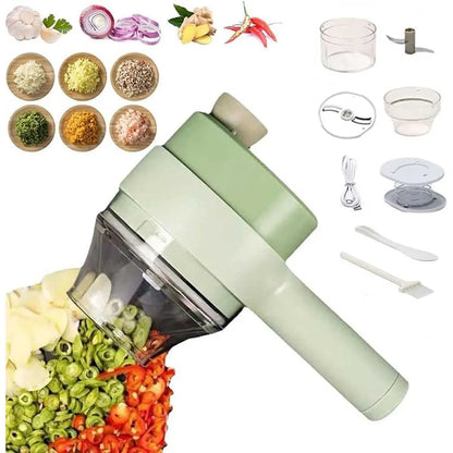 Picadora Multifuncional 4 en 1 Eléctrica