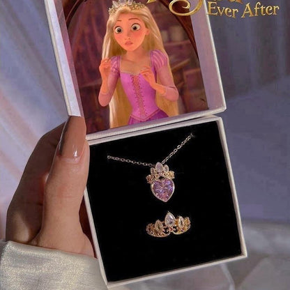 COMBO RAPUNZEL INCLUYE CAJA CORONA ROSA🎁