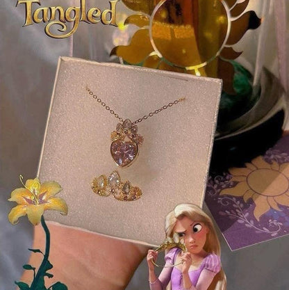 COMBO RAPUNZEL INCLUYE CAJA CORONA ROSA🎁