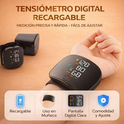 Tensiometro Digital Recargable Voz Español