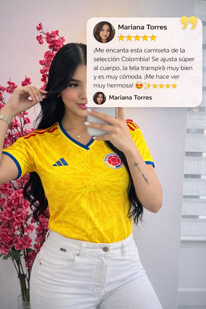 CAMISETA OFICIAL SELECCION COLOMBIA MUNDIAL 2026 - INCLUYE CAJA DE LUJO!