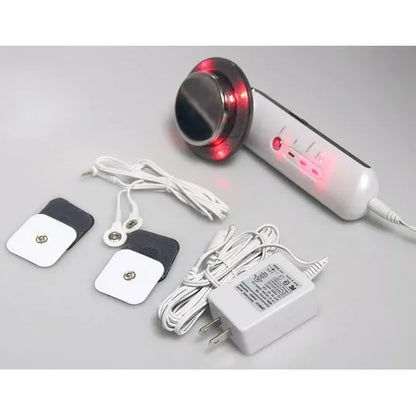 Masajeador Ultrasonido Infrarrojo Portátil Masaje Cavitación 3 en 1 Con EMS Para Reducción de Grasa y Alivio del Dolor