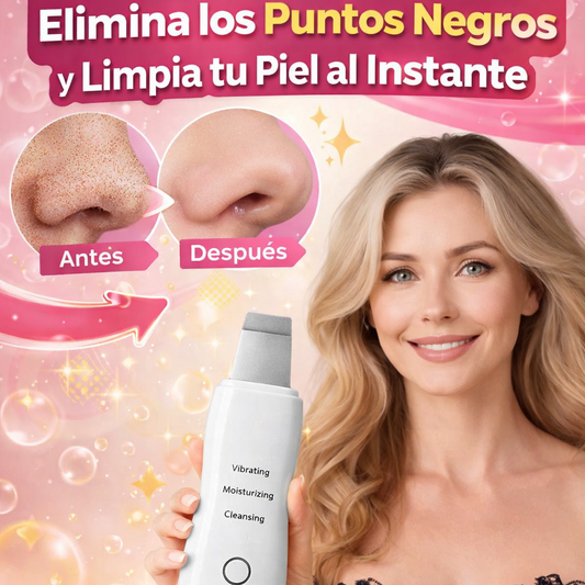 LIMPIADOR 3 EN 1 ULTRASONICO HIDRATANTE Y EXFOLIANTE DE PIEL