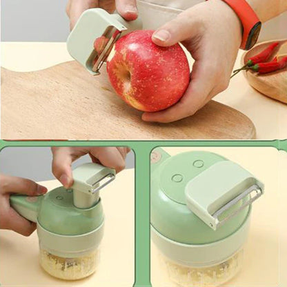 Picadora Multifuncional 4 en 1 Eléctrica