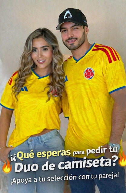 CAMISETA OFICIAL SELECCION COLOMBIA MUNDIAL 2026 - INCLUYE CAJA DE LUJO!