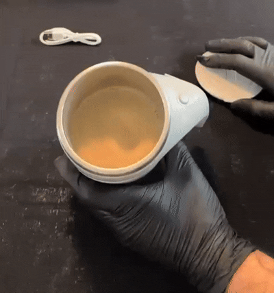 Taza Mezcladora Recargable